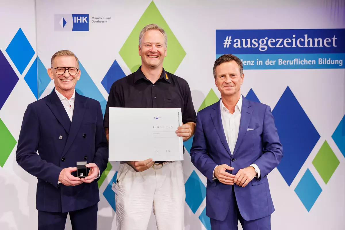 10 Jahre ehrenamtlicher Prüfer für die IHK