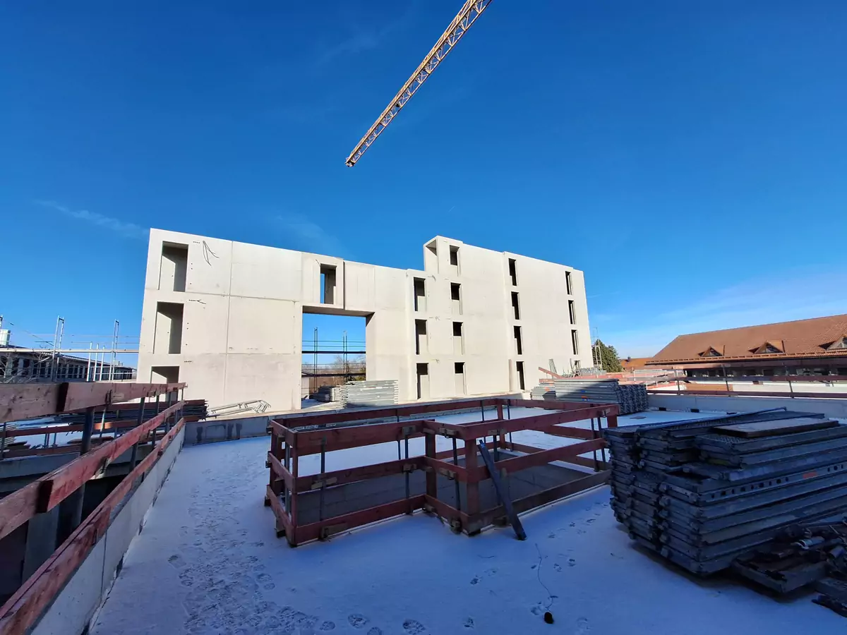 Wohn- und Innovationszentrum HOKI-LIVING in Holzkirchen - Neubau