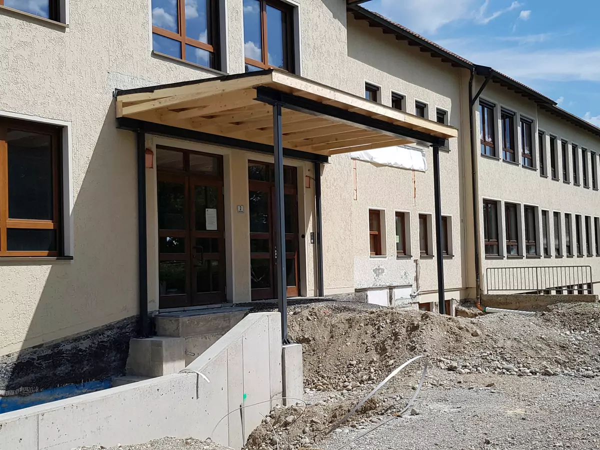 Grund- und Mittelschule Kirchweidach – Erweiterung und Sanierung