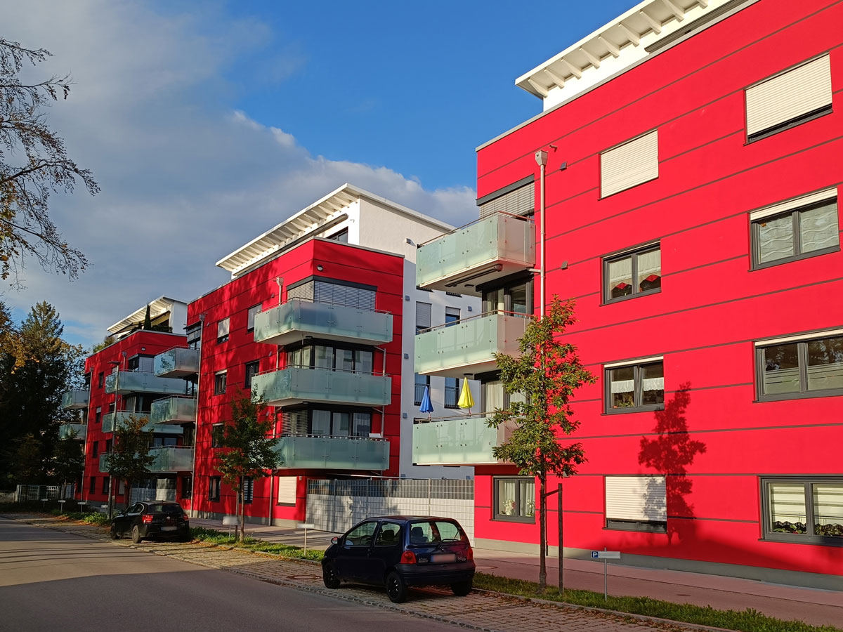 Wohnanlage mit Tiefgarage in Waldkraiburg – Neubau